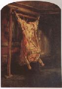 Rembrandt Peale The Carcass of Beef (mk05) USA oil painting artist
